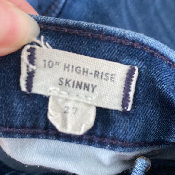 Madewell 10” skinny high rise size 27 - Picture 2 of 3